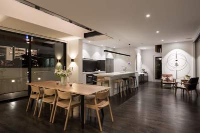 lawson house of the year engineered oak flooring  with bona graphite auckland