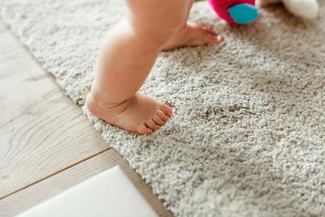 Healthy flooring options for babies room