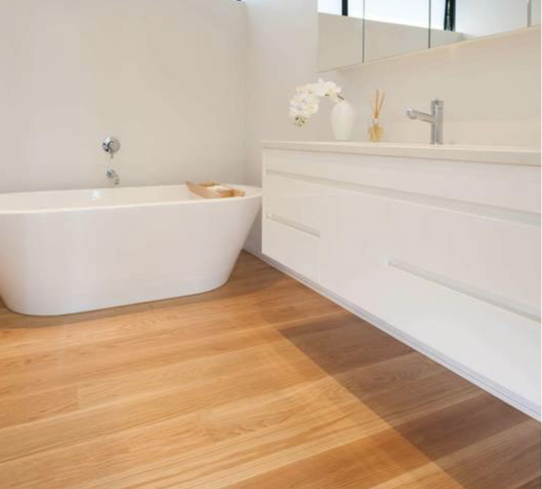Timber flooring in wet areas and bathroom